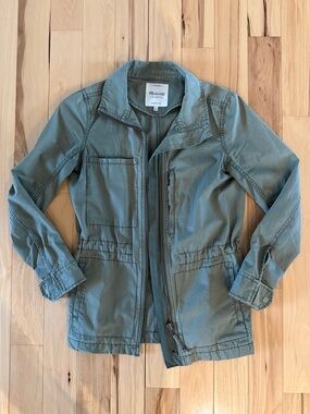 Madewell Olive Green Utility Jacket
